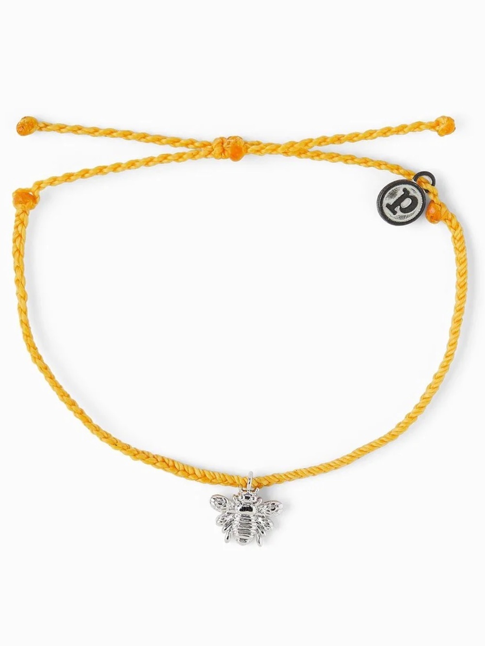 Pura Vida Bumble Bee Charm Bracelet – Golden Yellow